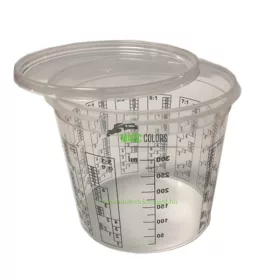 Pahar de Amestecare Gradat CC E385 + Capac 0,385L