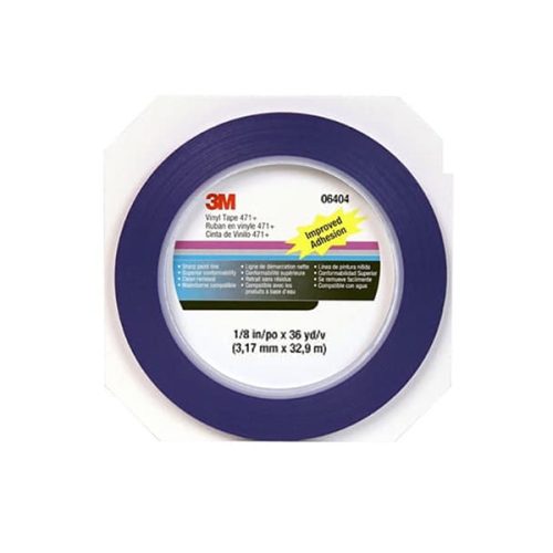 Bandă de precizie 3M™ 06404 Scotch® 471 (3 mm) – Albastră