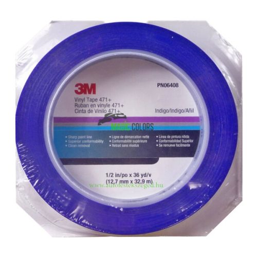 Bandă de precizie 3M™ 06408 Scotch® 471 (123 mm) – Albastră