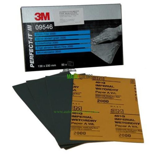 3M™ 09546 Wetordry™ Hârtie de Șlefuit P2000