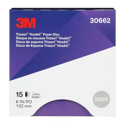 Disc Fin de Șlefuit din Spumă 3M™ Trizact™ 150mm (P5000)