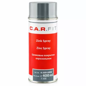   Spray cu zinc – Galvanizare la rece și grund sudabil 400 ml – C.A.R.FIT