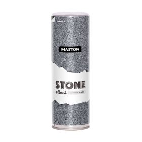   Maston Stone - Spray cu Efect de Piatră Granit Negru (400ml)