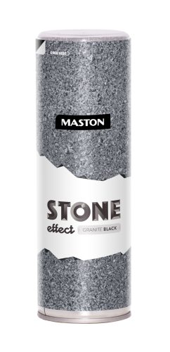 Maston Stone - Spray cu Efect de Piatră Granit Negru (400ml)