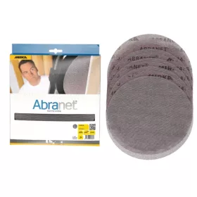   Mirka Abranet® Ø 225 mm Grip – Disc abraziv din plasă (P80)