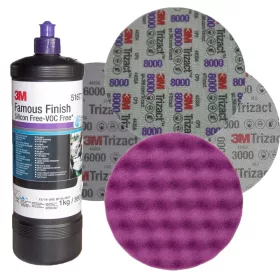   3M™ Famous Finish Kit de Lustruire de Nouă Generație, Într-un Singur Pas