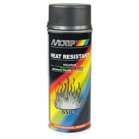   Spray vopsea rezistentă la căldură MOTIP - Antracit 650°C (400ml)