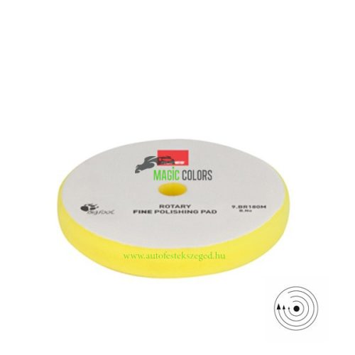Pad de polizare Rupes pentru mașini tradiționale - 155/160mm (Galben)