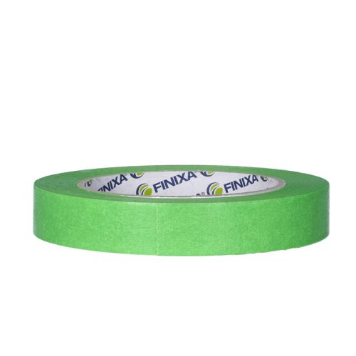 Bandă de mascare rezistentă la solvenți și apă Finixa 19mm x 50m (rezistență la temperatură până la 120°C)