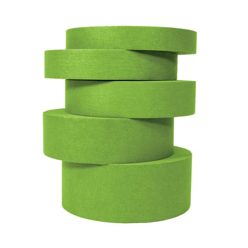 Bandă de mascare rezistentă la solvenți și apă Finixa 38mm x 50m (rezistență la temperatură până la 120°C)