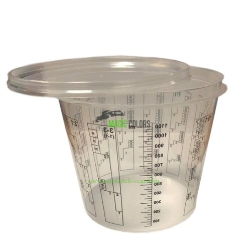 CC E385 Recipient de amestec gradat + Capac (1,4 L)