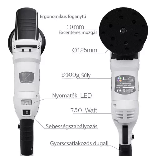 Mașină de Polisat Excentrică Liquid Elements T3200 (125mm)