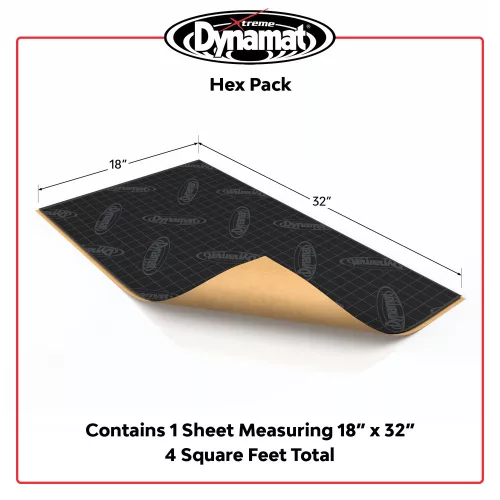 Dynamat Xtreme Hex Pack (457 mm x 812 mm)