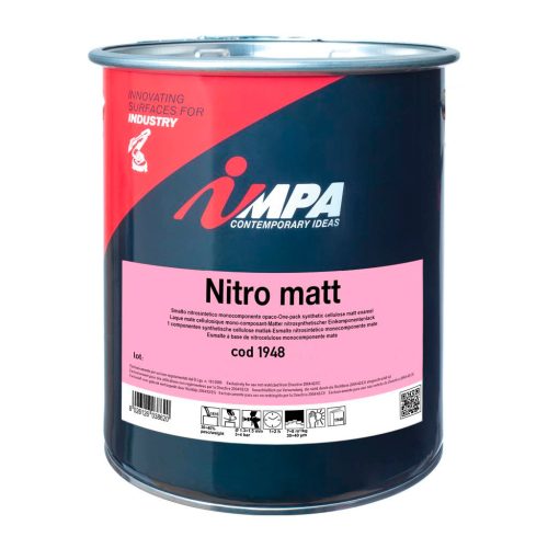 Impa 1948-3012 Vopsea Neagră Matt 1K (1Kg)