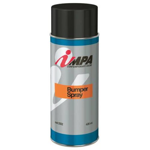 Spray cu vopsea texturată pentru plastic Impa 2002 gri închis (400ml)