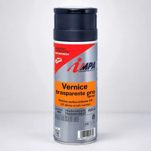 Lac Acrilic Transparent Lucios 1K Spray 400 ml - Impa