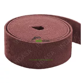  INDASA™ Rolă de Șlefuit Nylon Web Scotch Brite Fin - Bordo (115mm x 10m)