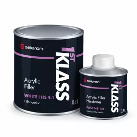 Filler Acrilic HS 4:1 + Întăritor 1L /Alb/ – 1st KLASS