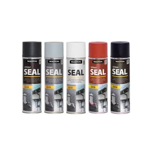 Spray Maston Seal Hidroizolant și Etanșant - Gri Închis Mat (500ml)