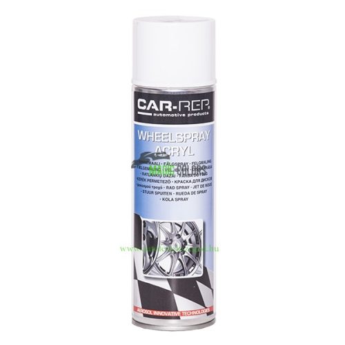 Spray Vopsea Akrilică Car-Rep pentru Jante - Alb (500 ml)