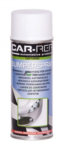 Spray cu vopsea texturată pentru bare de protecție Car-Rep - alb (400ml)