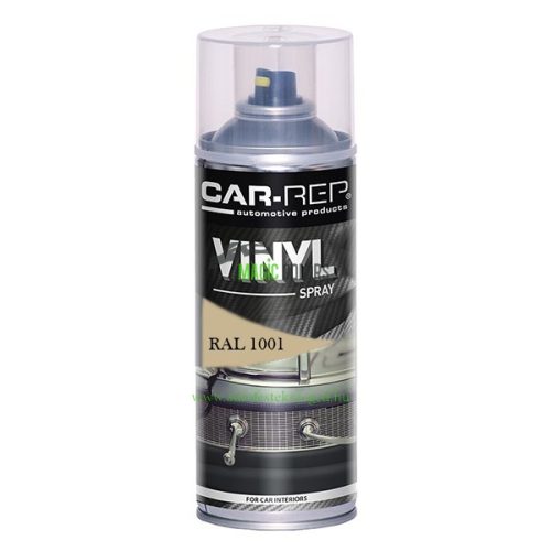 Spray Car-Rep Bej VINYL pentru bord, piele, textile RAL1001 (400ml)