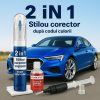 2 în 1 Set corector pentru vopsea auto - pe baza codului de culoare