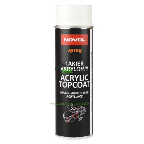 Spray Acrilic Alb Novol - Lucios (500 ml)
