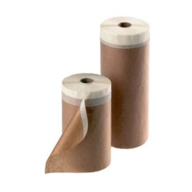 Rola de hârtie de mascare autocolantă Natron (18cm x 20m)