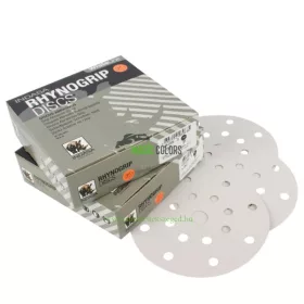   Discuri de Șlefuit cu Vacuum 17 Găuri Indasa 6" Rhynogrip White Line (150mm)