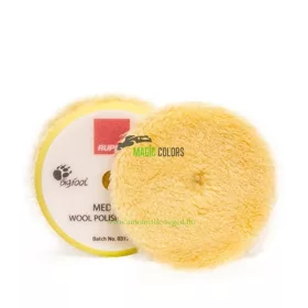   Tampon de Lână Rupes (Galben-Mediu) - Pentru Mașina LHR75E Ø80-90mm