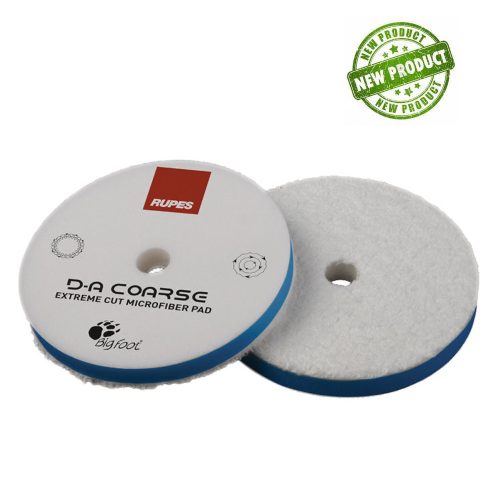 Rupes Disc de Lustruit Microfibră Aspră - Albastru (D130mm)