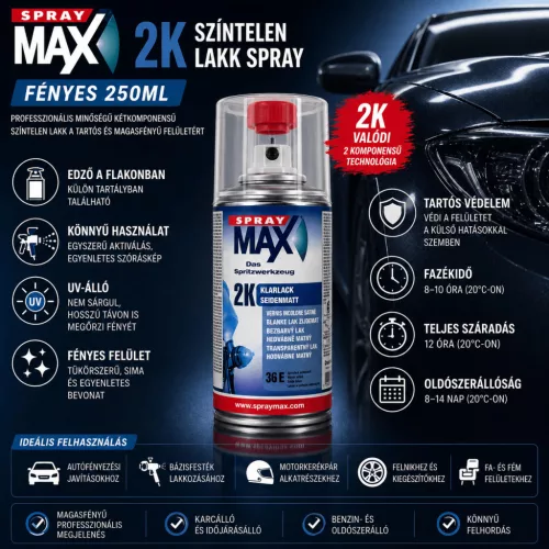 SprayMax Lac Profesionist 2K (250 ml)