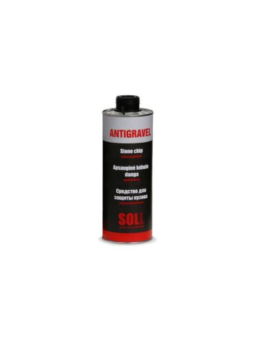 SOLL Protecție Împotriva Pietrelor, Negru 1kg - Strat de Protecție Texturat Profesional