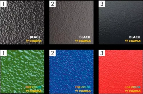 Vopsea Cobra - Colorată - Pe Bază de Cod de Culoare /Strat Protector Extrem/ (0,9L)