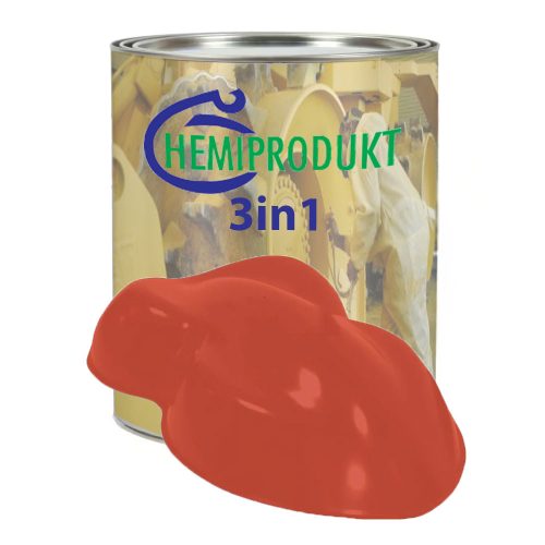 3 in 1 1K Ipari Festék - RAL3016 - Coral Red