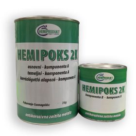   Hemipoks 2K Grund Epoxidic Set 5:1 (3,6kg) - Gri - Pentru Utilizare Industrială