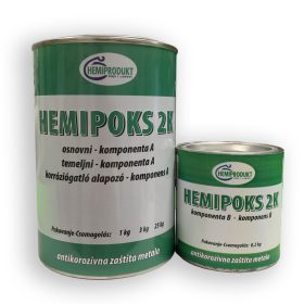   Hemipoks 2K Grund Epoxidic Set 5:1 (1,2kg) - Alb - Pentru Utilizare Industrială